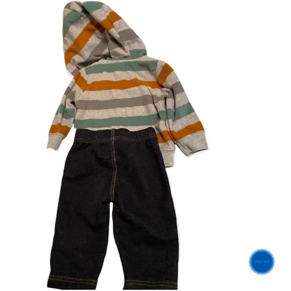 CHILD of Mine by Carter's Baby Boy Hooded 3pc Outfit Set